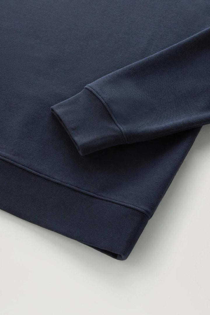 Woolrich sweatshirt met logo-66% katoen, 34% polyester-HEREN TRUIEN & VESTEN-Blauw