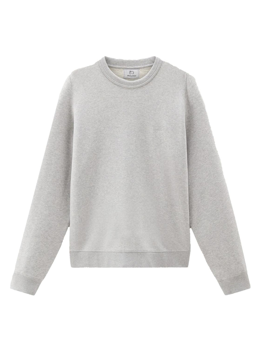 Woolrich sweatshirt met logo-66% katoen, 34% polyester-HEREN TRUIEN & VESTEN-Grijs