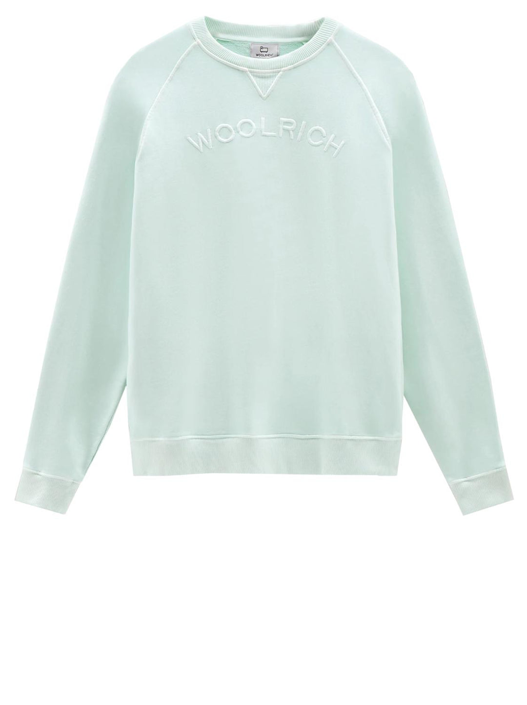 Woolrich VARSITY sweater-100% Katoen-HEREN TRUIEN & VESTEN-Groen