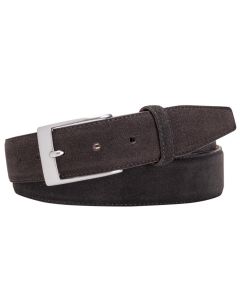 Profuomo bruin suède riem