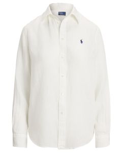 POLO Ralph Lauren linnen blouse wit