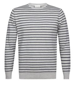 Profuomo gestreepte crewneck