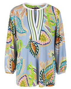 Marc Cain blouse met pofmouwen