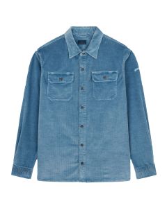 Paul & Shark fluwelen overshirt