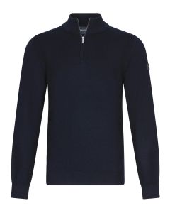 Cavallaro PALIO half zip trui donkerblauw