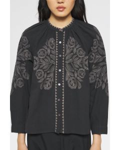 Antik Batik Eglantine blouse zwart