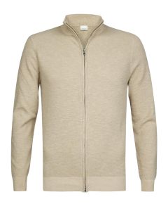 Profuomo beige full zip