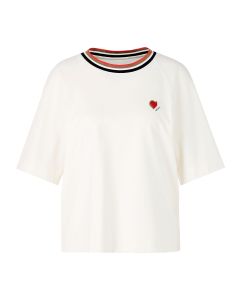 Marc Cain cropped T-shirt met korte mouwen