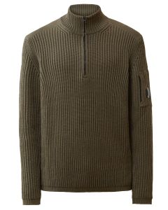 C.P. Company trui half zip breisel