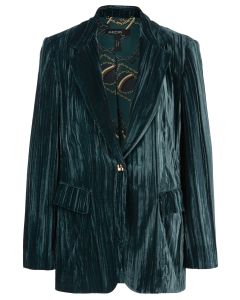 Marc Cain blazer van geplet fluweel