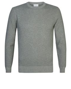 Profuomo groene crewneck trui