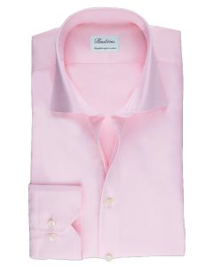 Stenstroms Roze Twill-overhemd Fitted Body