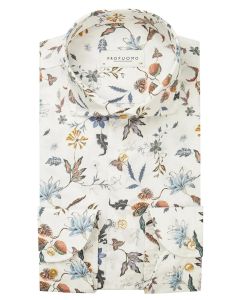 Profuomo bloemenprint shirt