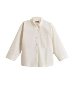 Woolrich blouse van popeline van puur katoen