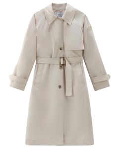 Woolrich trenchcoat met riem