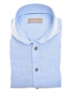 John Miller linnen slim fit shirt