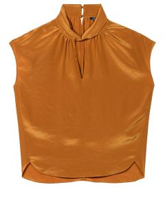 Luisa Cerano blouse met knoopdetail