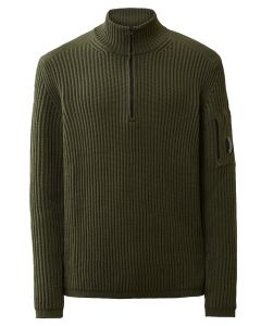 C.P. Company Re-Wool Half Zip Breisel