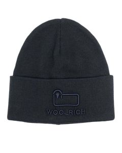 Woolrich Beanie unisex blauw