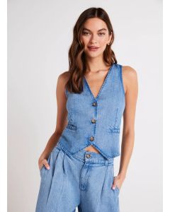 Bella Dahl denim gilet