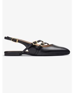 Unisa ALSIP platte slingbacks met gespen 